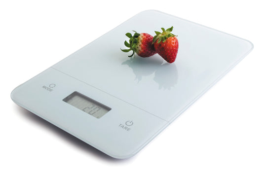 Báscula Electrónica de Vidrio para Cocina Máximo 5 Kg