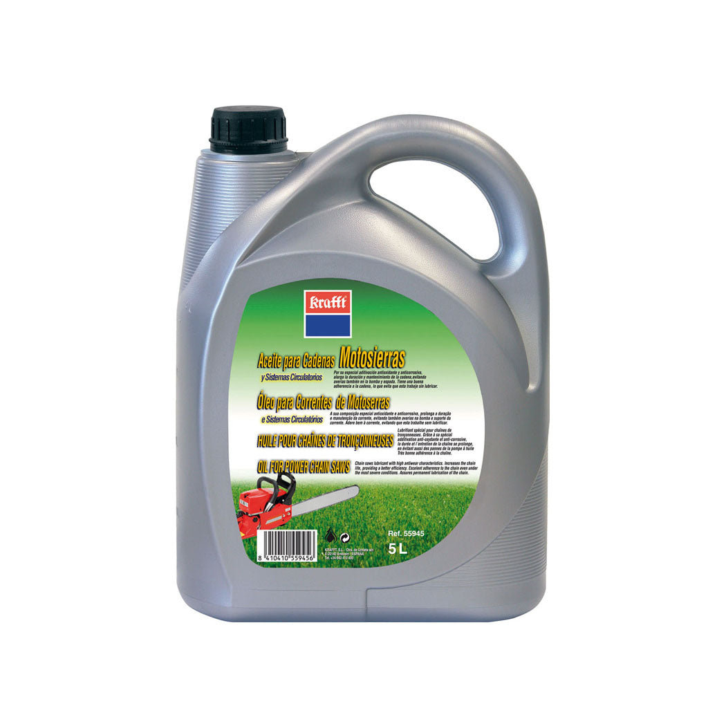 Aceite Especial para Cadenas de Motosierra 5 Litros