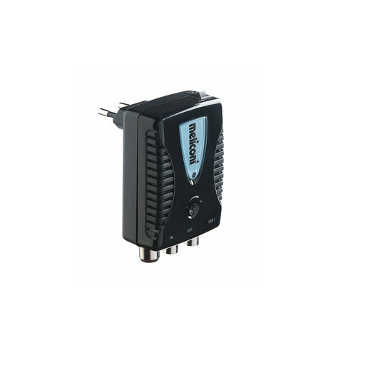 Amplificador de Antena con Interruptor para TV Analógica y Digital