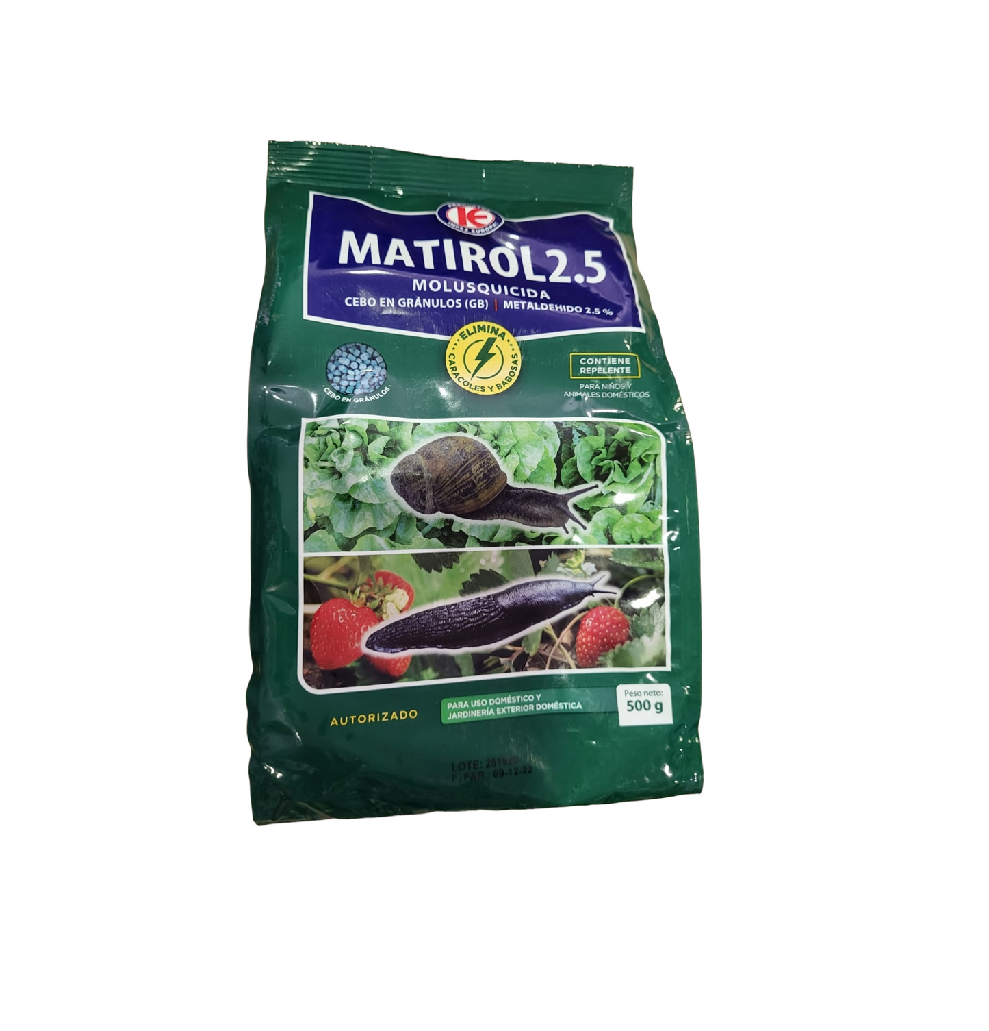 Anticaracoles Molusquicida Matirol 2.5