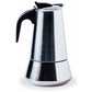 Cafetera Italiana Milan de 10 Tazas - Cafetera Express en Acero Inoxidable