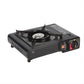 Hornillo de Gas Portátil Ultraligero para Camping – Cocina de Butano Compacta con Encendido Piezoeléctrico, Resistente al Viento, Ideal para Actividades al Aire Libre, Incluye Maletín de Transporte