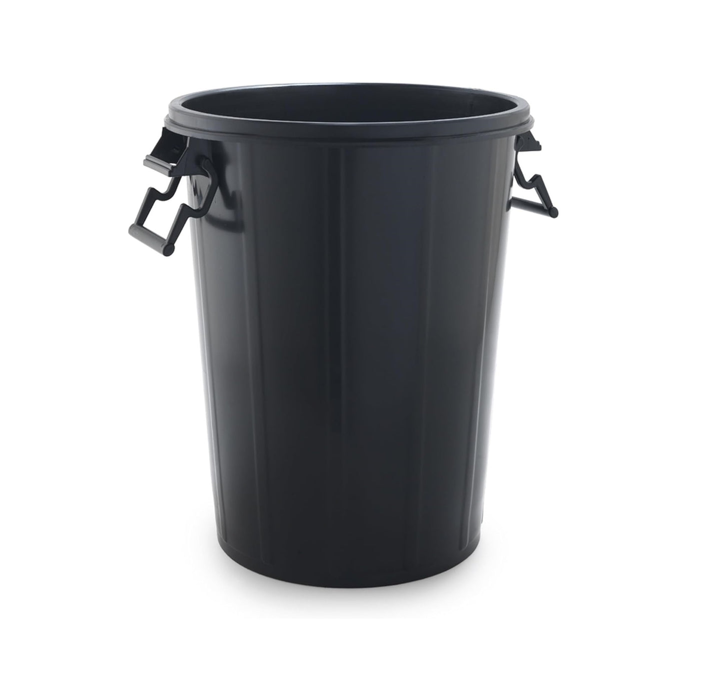 Cubo de Basura con Tapa y Asas Reforzadas de 100 Litros - Ø 50 cm x 65 cm