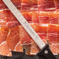 Cuchillo Jamonero Alveolado Estrecho Punta Roma Pom de 3 Claveles