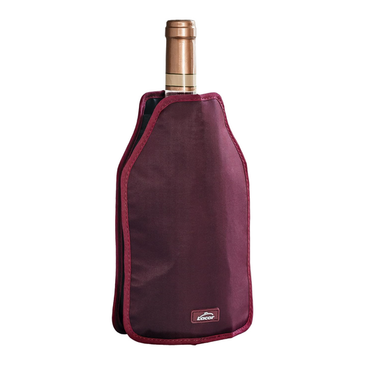 Enfriador de Botellas Profesional | Funda Enfriabotellas Burdeos | Tamaño Universal 15x23 cm