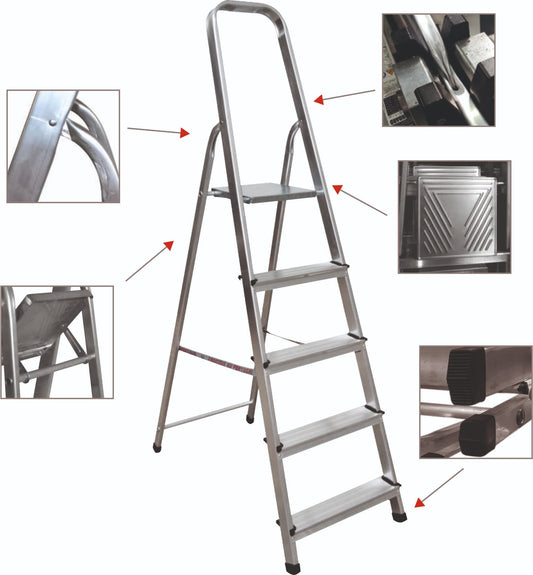 Escalera aluminio doméstica