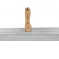 Espátula de Albañil de Alisado Mango de Madera Lámina de Acero Inoxidable 50 cm de Roger Mondelin