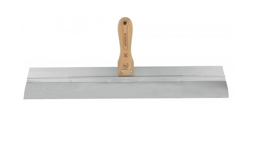 Espátula de Albañil de Alisado Mango de Madera Lámina de Acero Inoxidable 50 cm de Roger Mondelin
