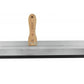 Espátula de Albañil de Alisado Mango de Madera Lámina de Acero Inoxidable 50 cm de Roger Mondelin