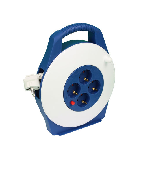 Extensible Alargadera Enrollacables para Bricolaje y Hogar de 4 Bases