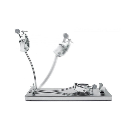 Jamonero Soporte para Jamón en Acero Inoxidable Plegable Giratorio Profesional