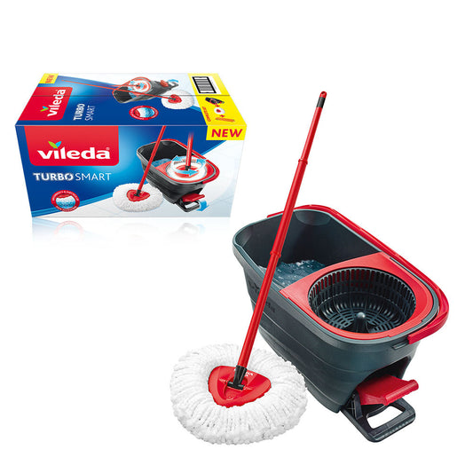 Microfiber Mop and Mop Bucket Kit with Spinner