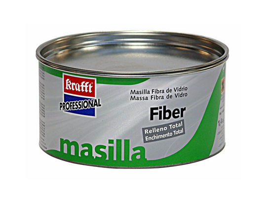 Masilla Fiber con Fibra de Vidrio