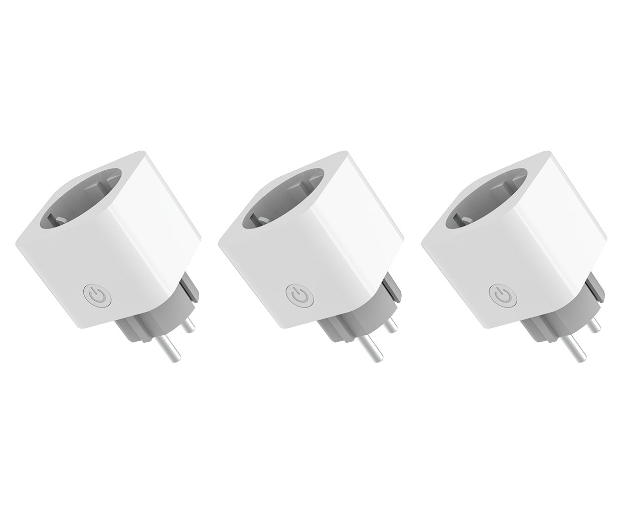 Pack de 3 Enchufes Wifi Inteligentes EG-EW009MC