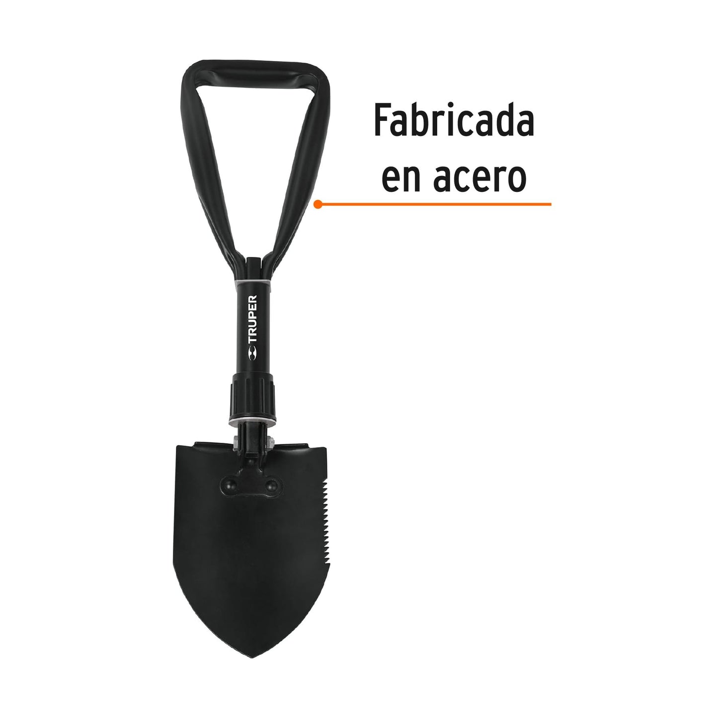 Pala plegable con funda 46 cm