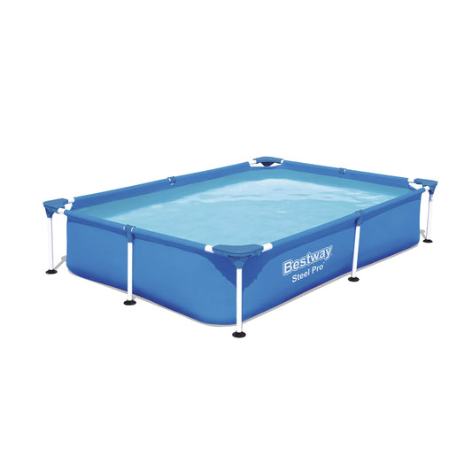 Piscina Rectangular Infantil de Poliéster Steel PRO