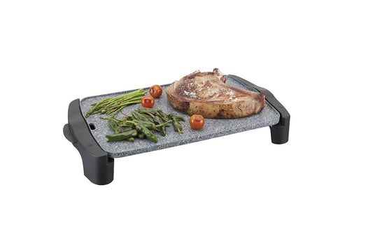 Plancha de Asar Eléctrica con Plancha de Piedra GR558 Libre de PFOA