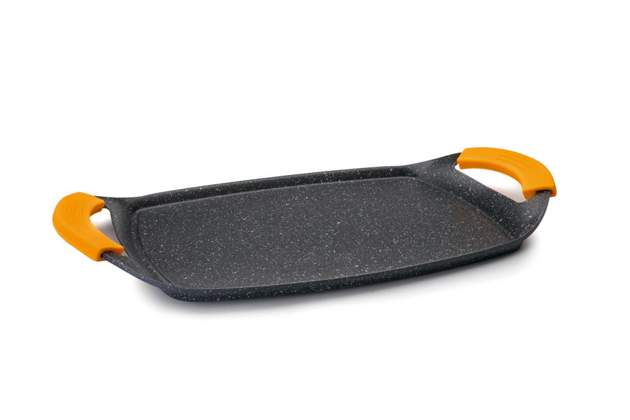 Plancha de Asar Lisa Cocina Basic Stone 47x29 cm
