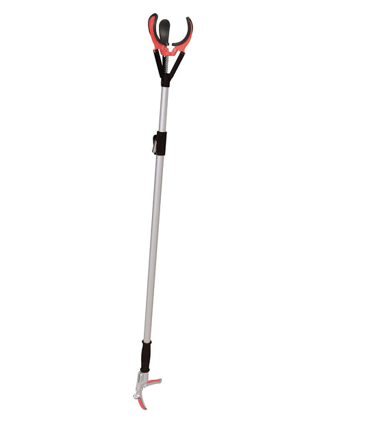 Recogefrutas 3 Pinzas con Mango Telescópico Extensible de 1,2-3 Metros