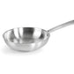 Sartén Sin Antiadherente Modelo Foodie | Sartén de Acero Inoxidable | Compatible con Todo Tipo de Cocinas