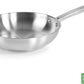 Sartén Sin Antiadherente Modelo Foodie | Sartén de Acero Inoxidable | Compatible con Todo Tipo de Cocinas