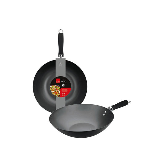 Sartén Wok Moka 30 cm - Ideal para saltear verduras