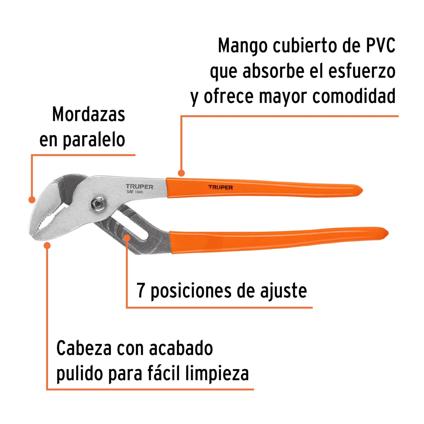 Tenaza Pico de Loro - Pinza de Extensión de 30 cm