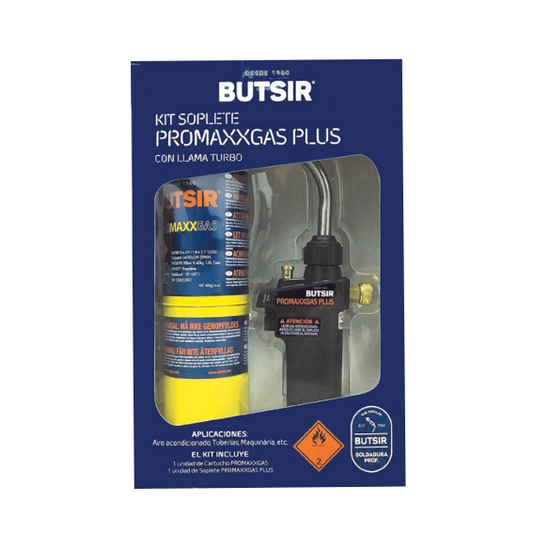 Kit Soplete de Fontanero Profesional Promaxxgas Plus