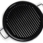 Plancha Asador Grill Esmaltado con Ranuras Color Negro 46 cm 2 Asas
