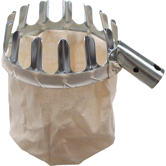 Recogedor de fruta cincado