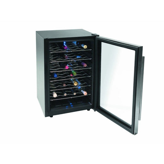 Armario Refrigerador Vinoteca Inox 28 botellas 80W Lacor