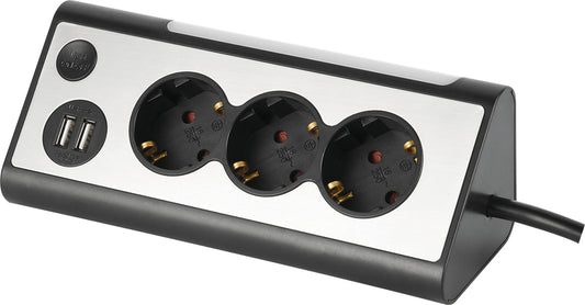 Base Regleta Triangular con Interruptor Garza