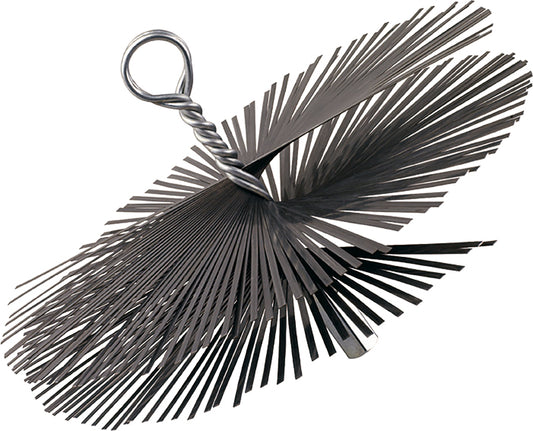 Cepillo Espiral de Acero para Limpiar Chimeneas