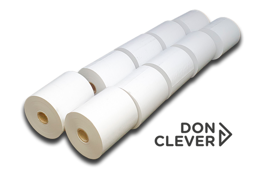 Papel térmico para TPV y Cajas Registradoras | Paquete de 10 rollos 57x55mm