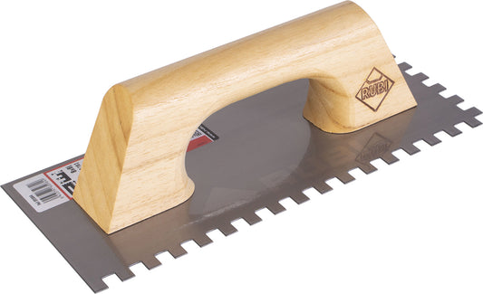 LLana Rectangular Dentada Peine 28 cm 10x10 mm