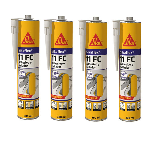 Masilla Poliuretano Sikaflex 11-FC Purform - Caja de 6 Unidades