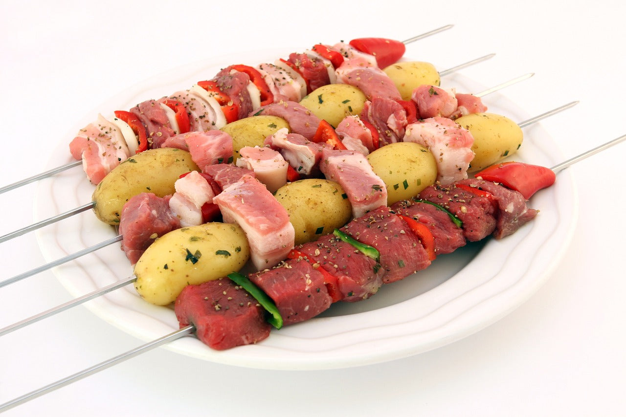 Pinchos Morunos de 37 cm en Acero Inoxidable