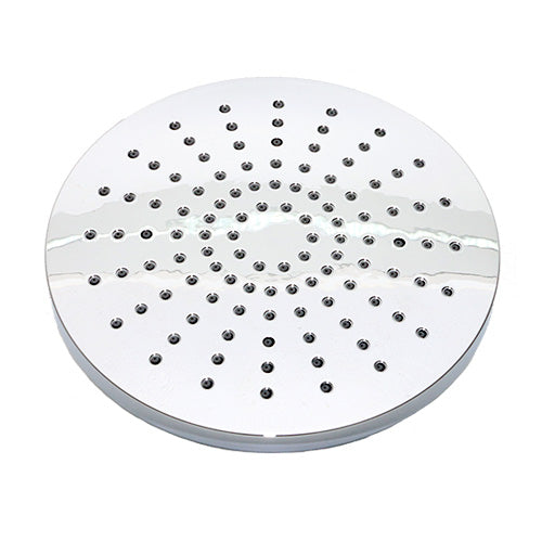 Rociador Redondo ABS Cromado con Rótula Rosca 20 cm