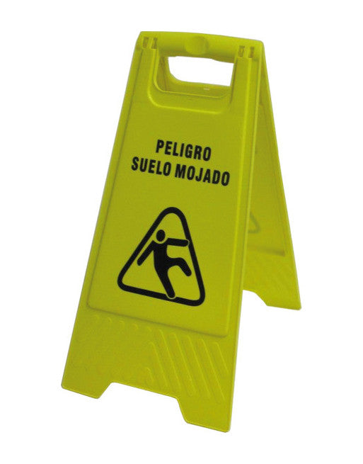 Señal de Peligro Suelo Mojado
